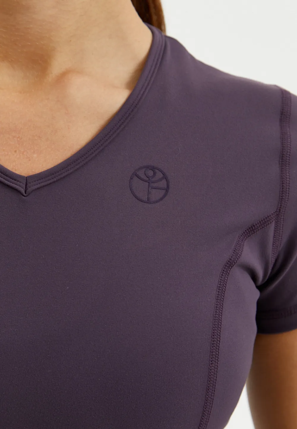 BeSelf Футболка SOFT COVER, пыльно-сливовая