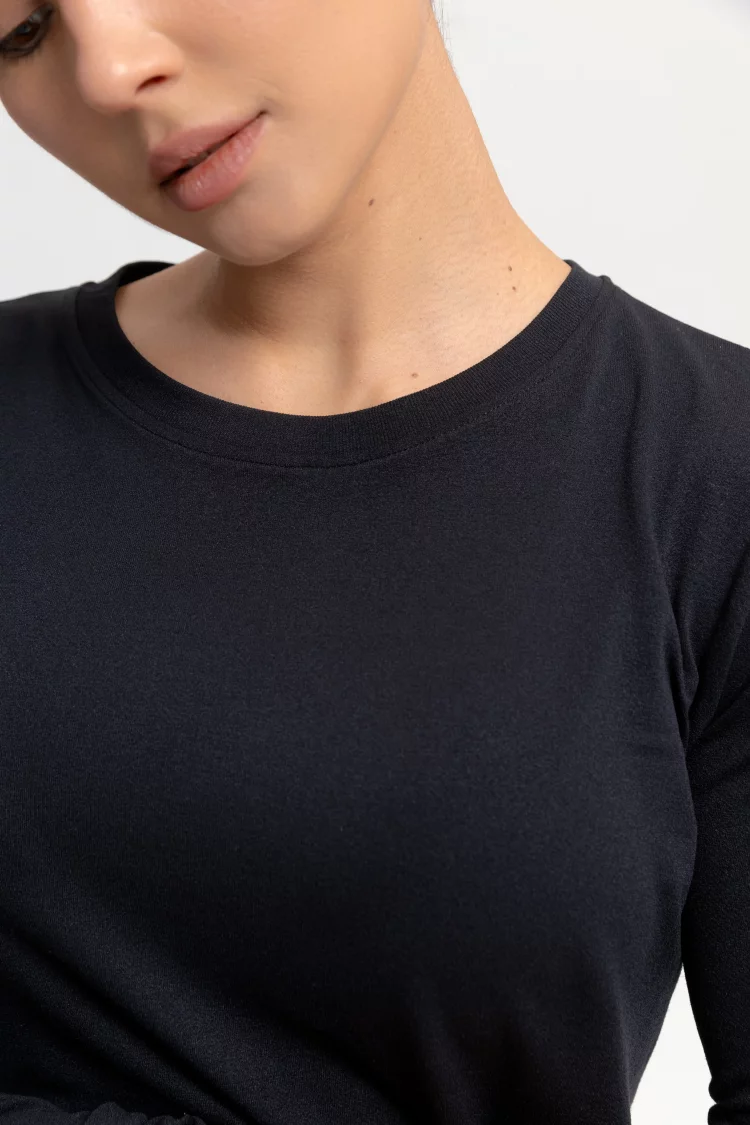 ForStrong Лонгслив Core, черный