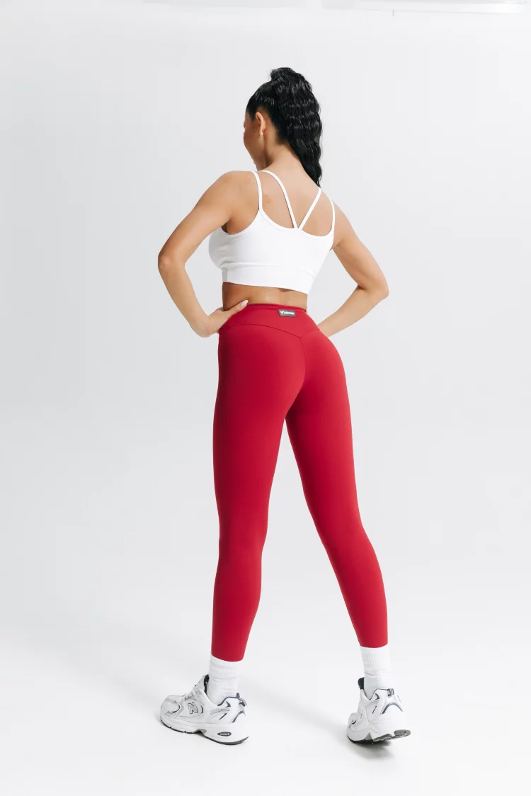 ForStrong Лосины Blaze Basic, рубиновый