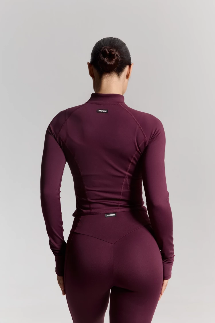 ForStrong Жакет Arctic, сливово-винный