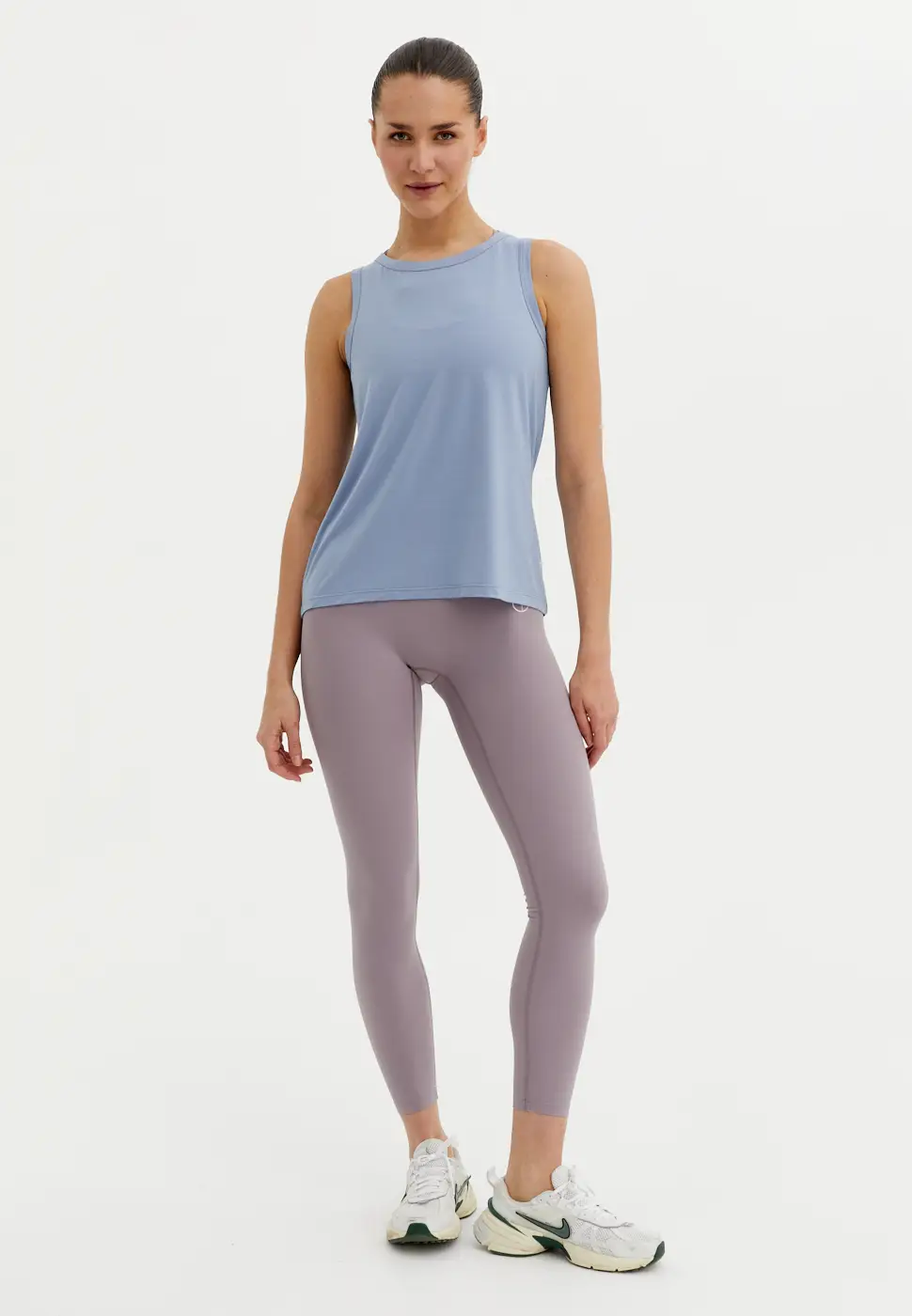 BeSelf Майка Modal, серо-голубая