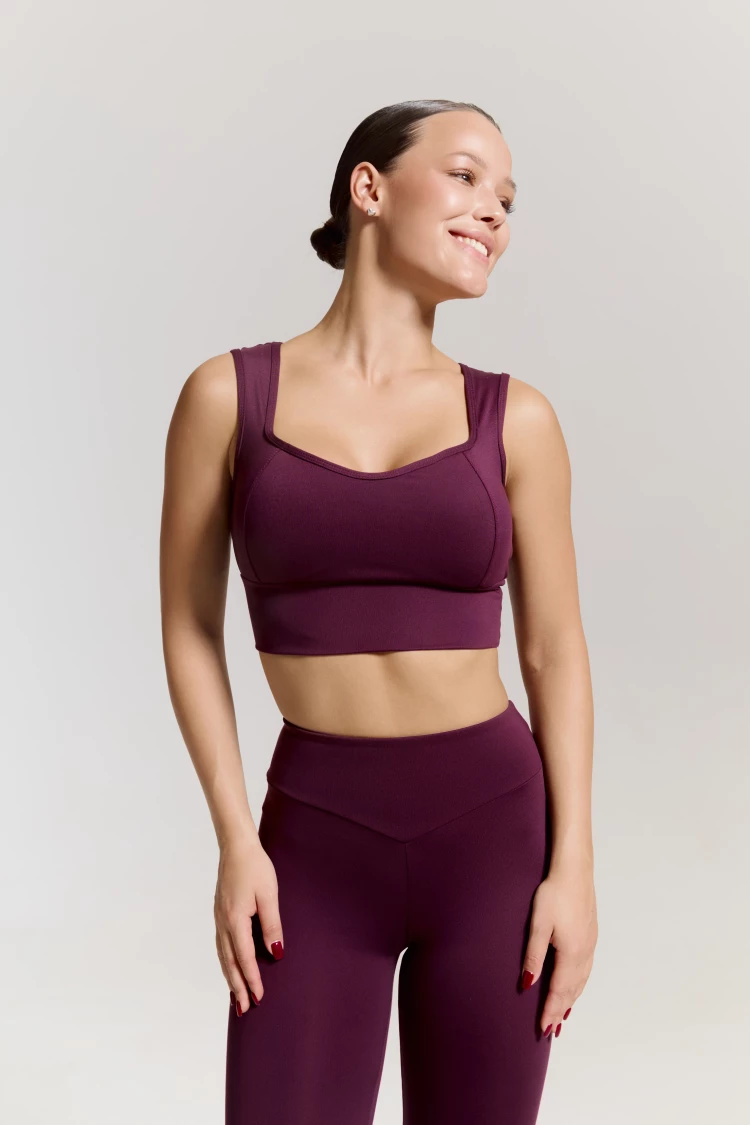 ForStrong Топ Beat Mono, сливово-винный