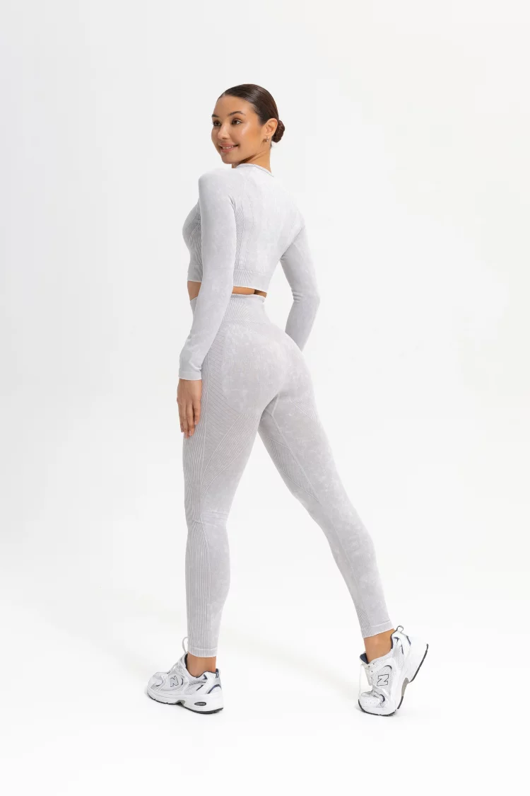 ForStrong Лонгслив Neat, серый деним