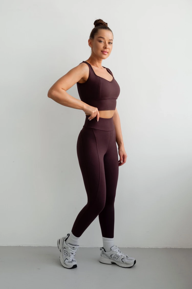 ForStrong Топ Pulse, коричневый