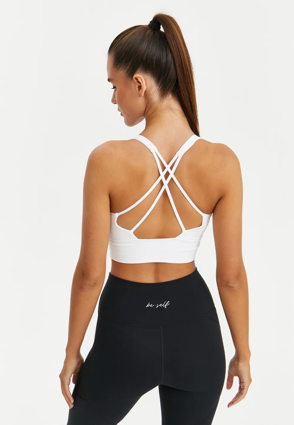 BeSelf Топ MOTION, белый