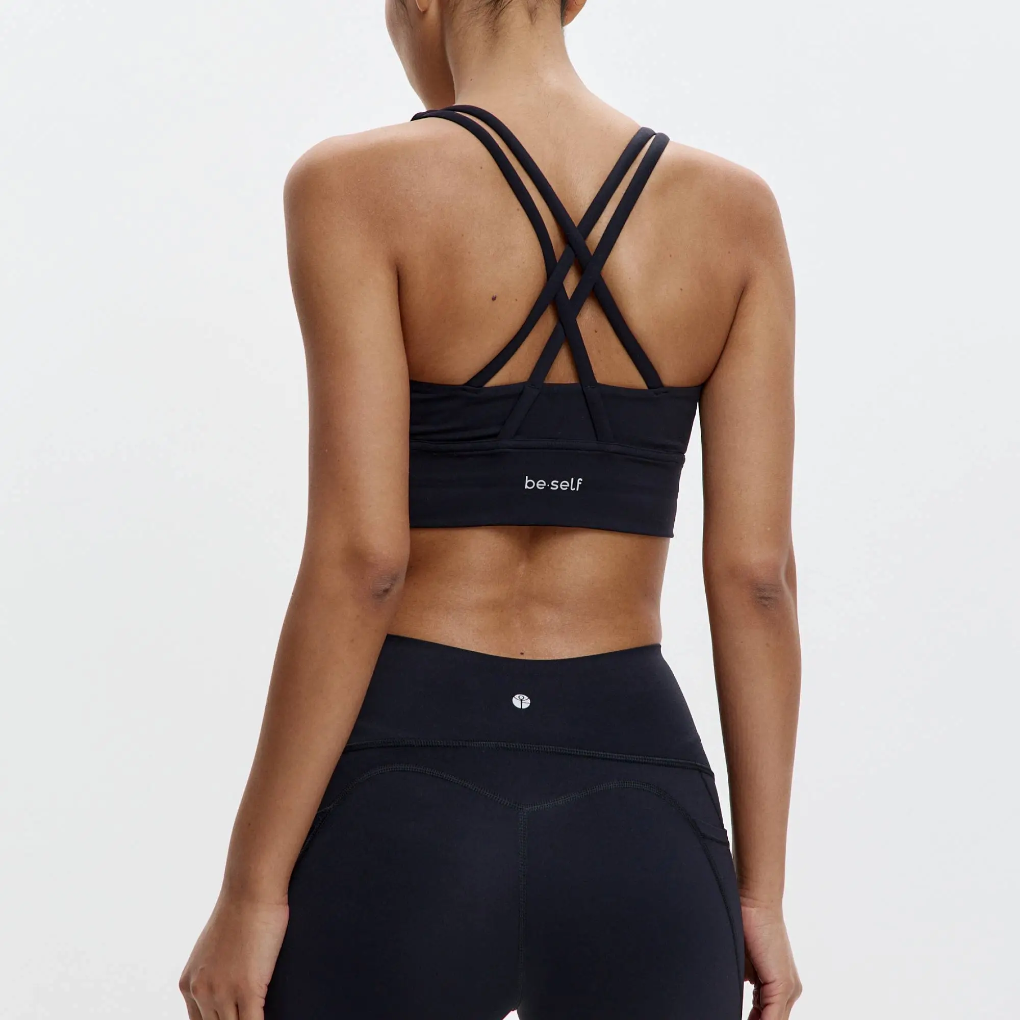 BeSelf Топ-бра PULSOMA,черный