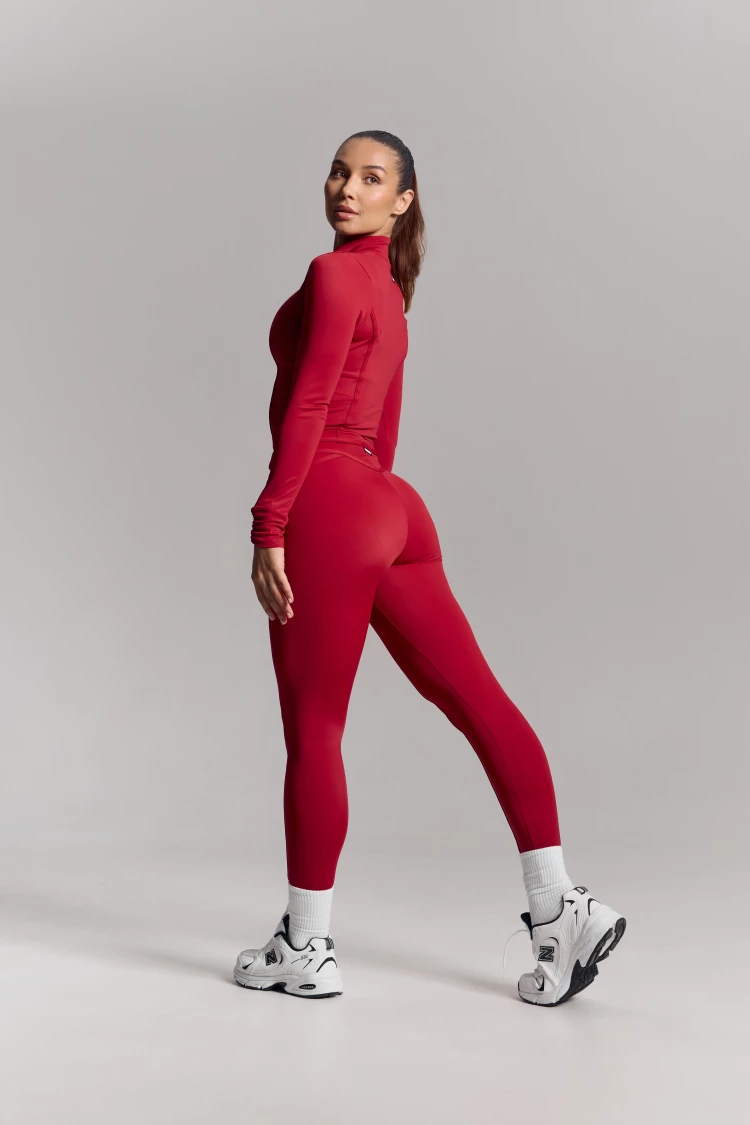 ForStrong Лосины Proud, рубиновый