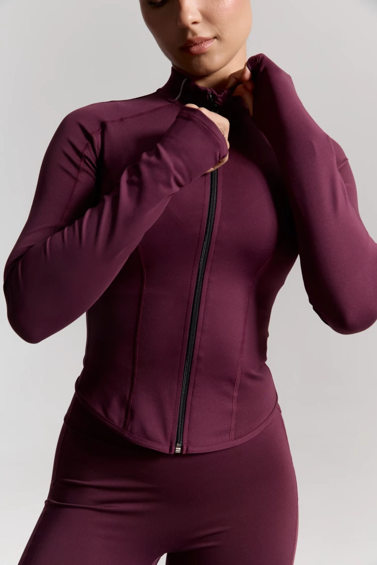 ForStrong Жакет Arctic, сливово-винный