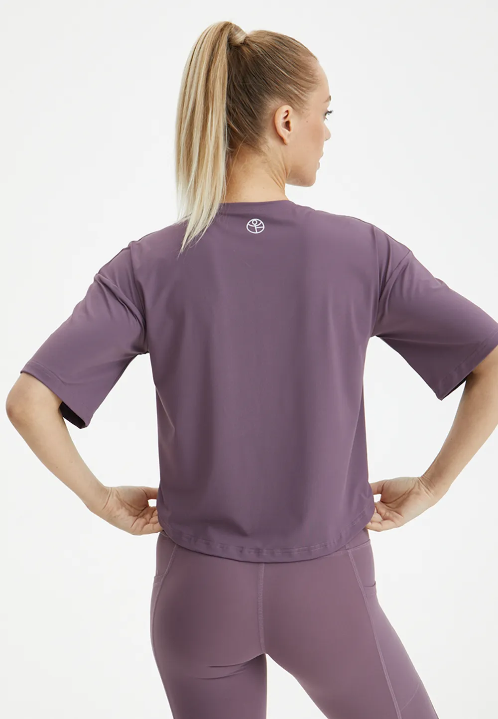 BeSelf Футболка SATIN BASE, сливовый