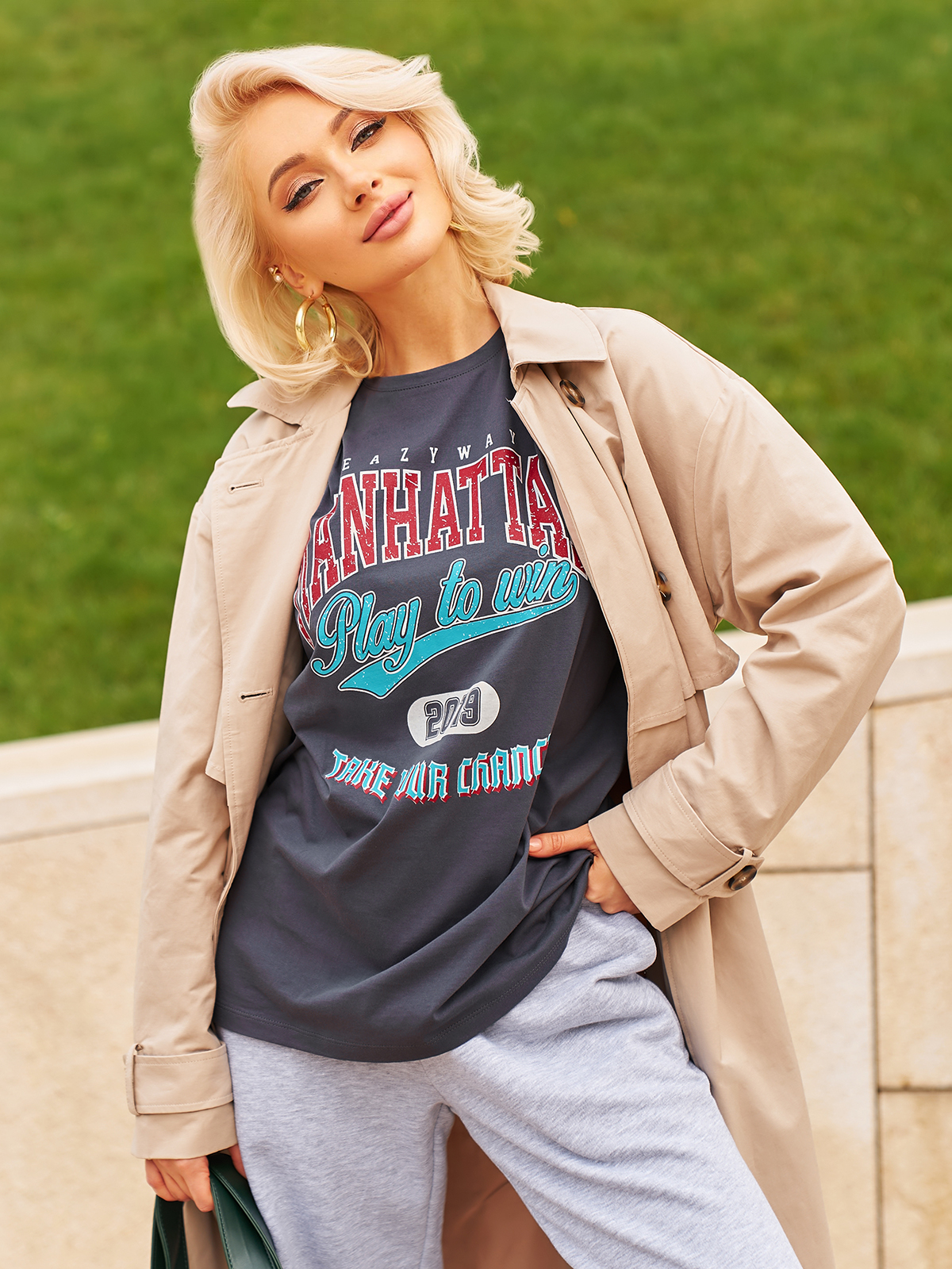 Eazyway Футболка 09.515, графит