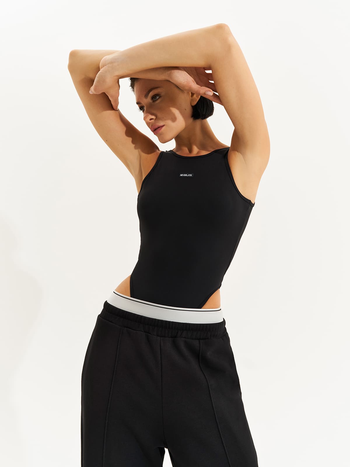 Neverlate Боди 17.224, черный