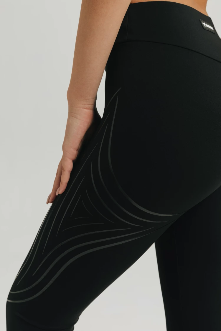 ForStrong Лосины Tapes, черный