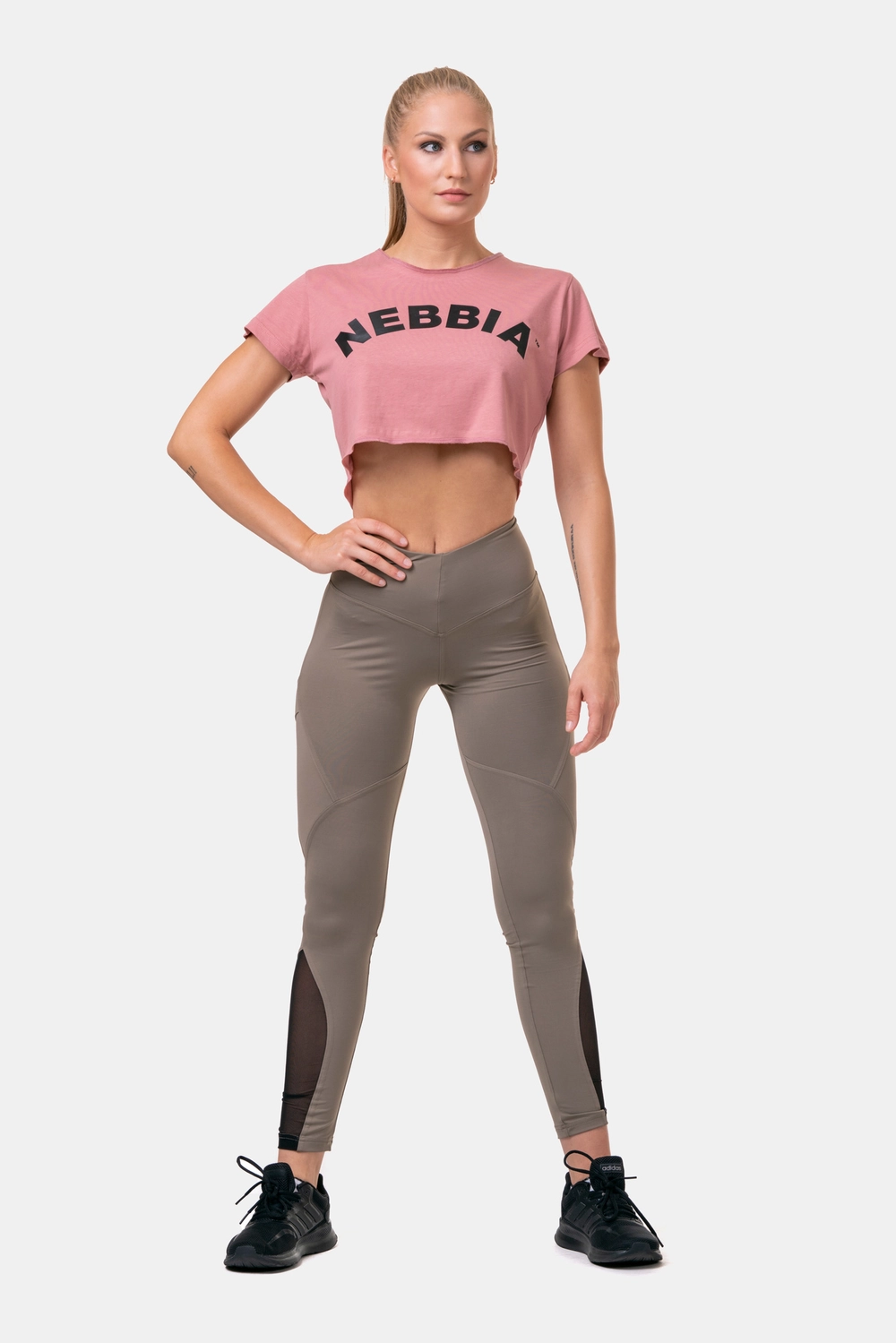 Nebbia Лосины 572 Fit & Smart High Waist, мокко