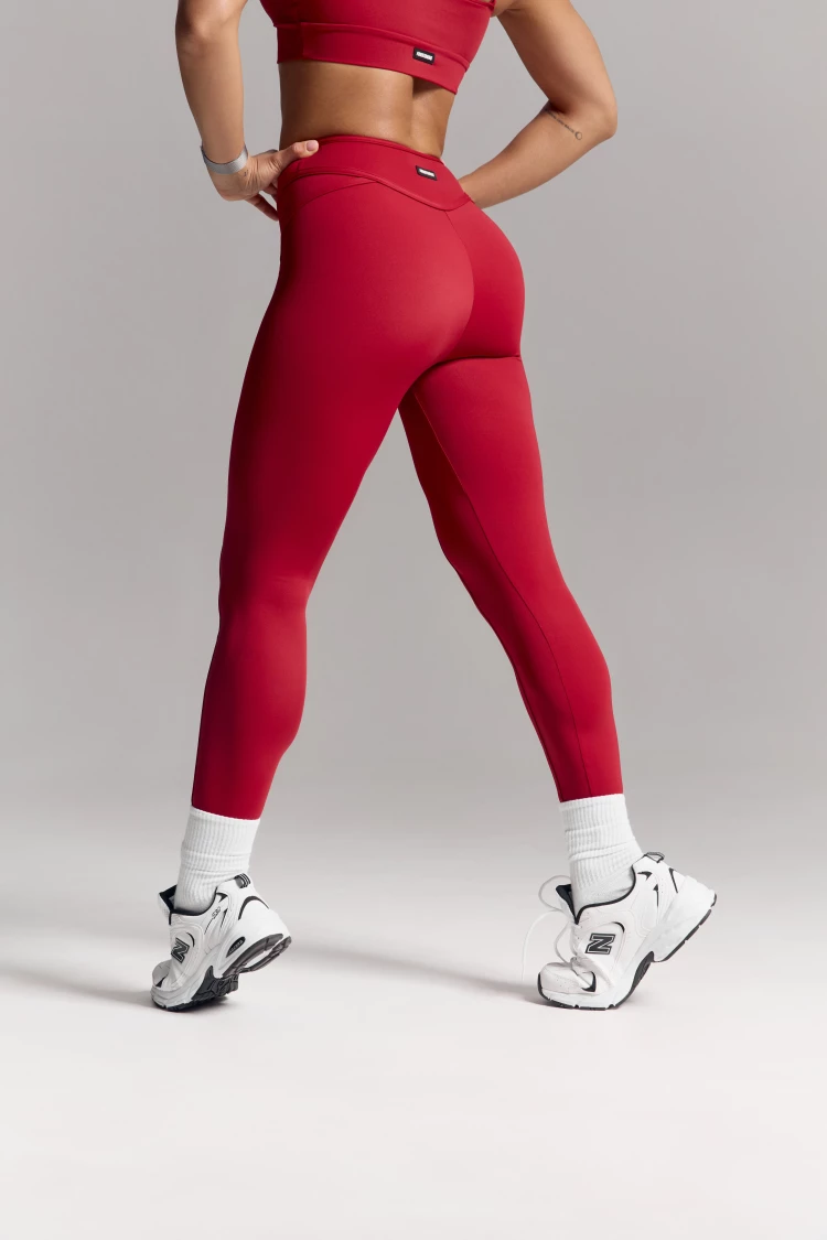 ForStrong Лосины Proud, рубиновый