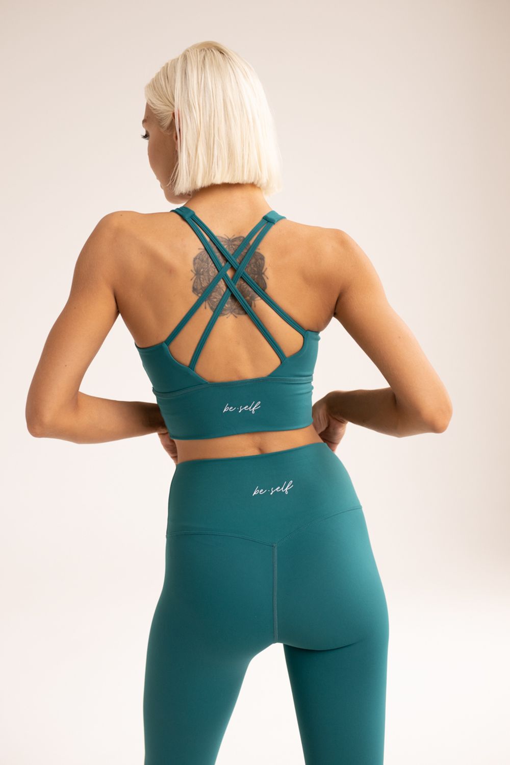 BeSelf Топ MOTION, изумрудный
