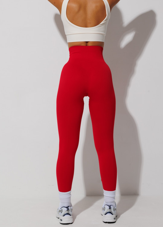 ForStrong Лосины Neat, красный