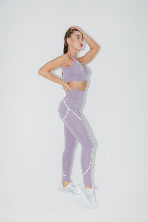 ForStrong Лосины Grace Reflective, лавандовый