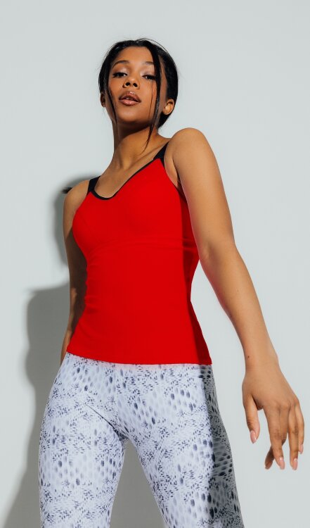 ForStrong Майка Solid, красный