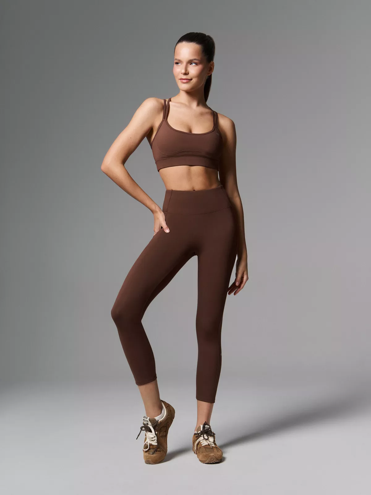 Neverlate Леггинсы 04.1001, брауни