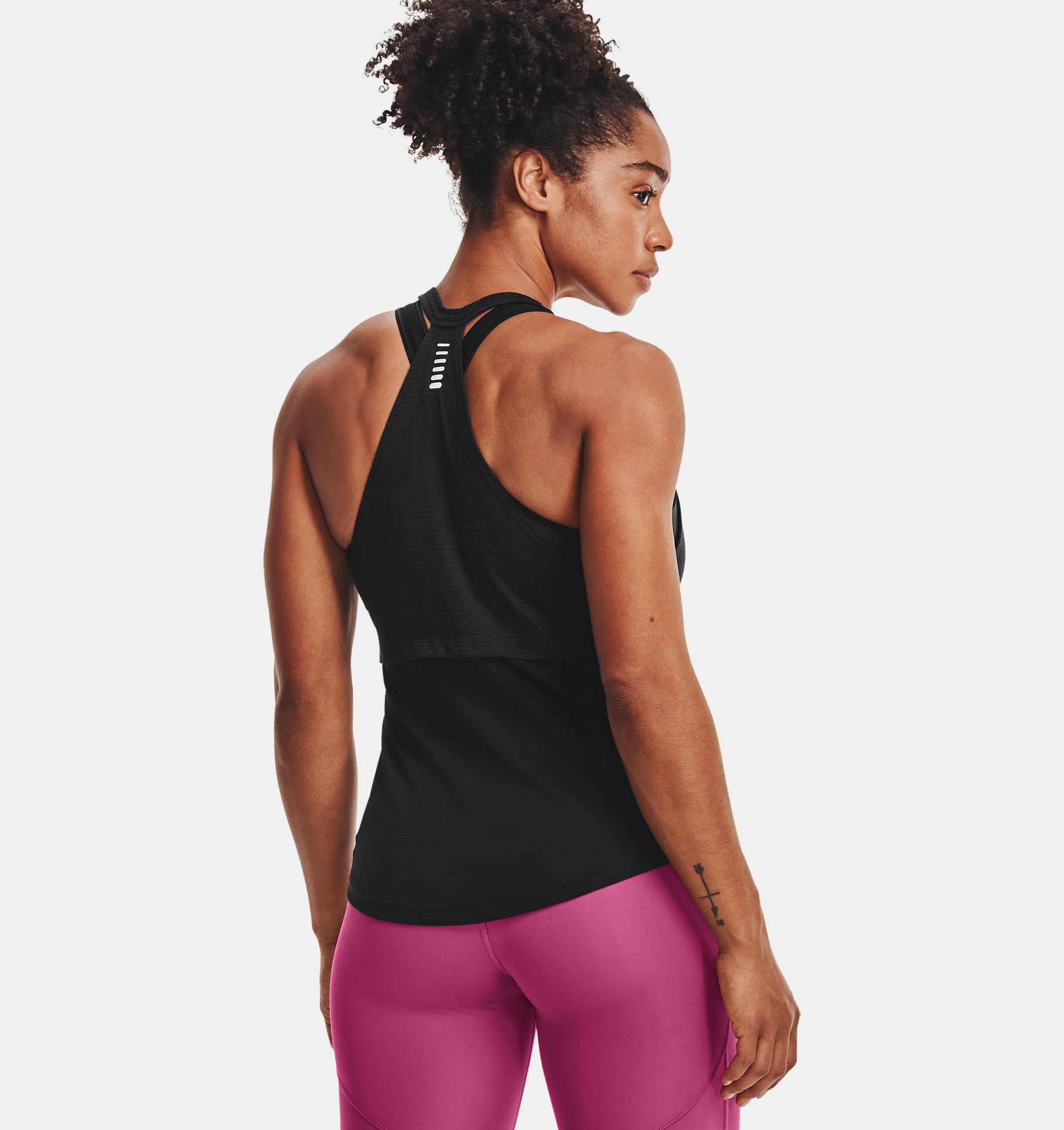 Under Armour Майка Streaker Run Tank, черный