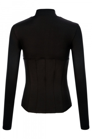 Euphoria Олимпийка с корсетными линиями O1, черный