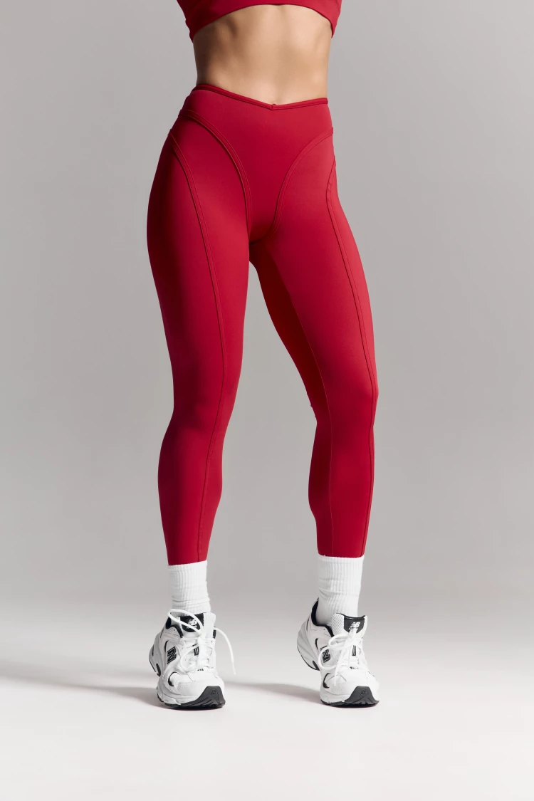 ForStrong Лосины Proud, рубиновый