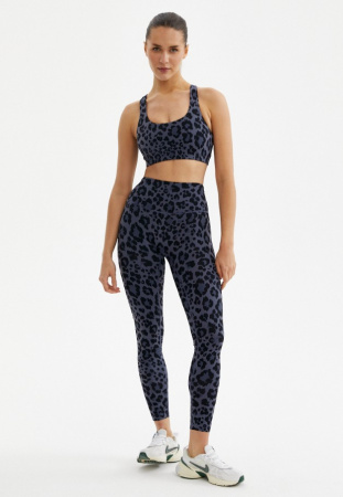 BeSelf Лосины FAUNA, серый леопард