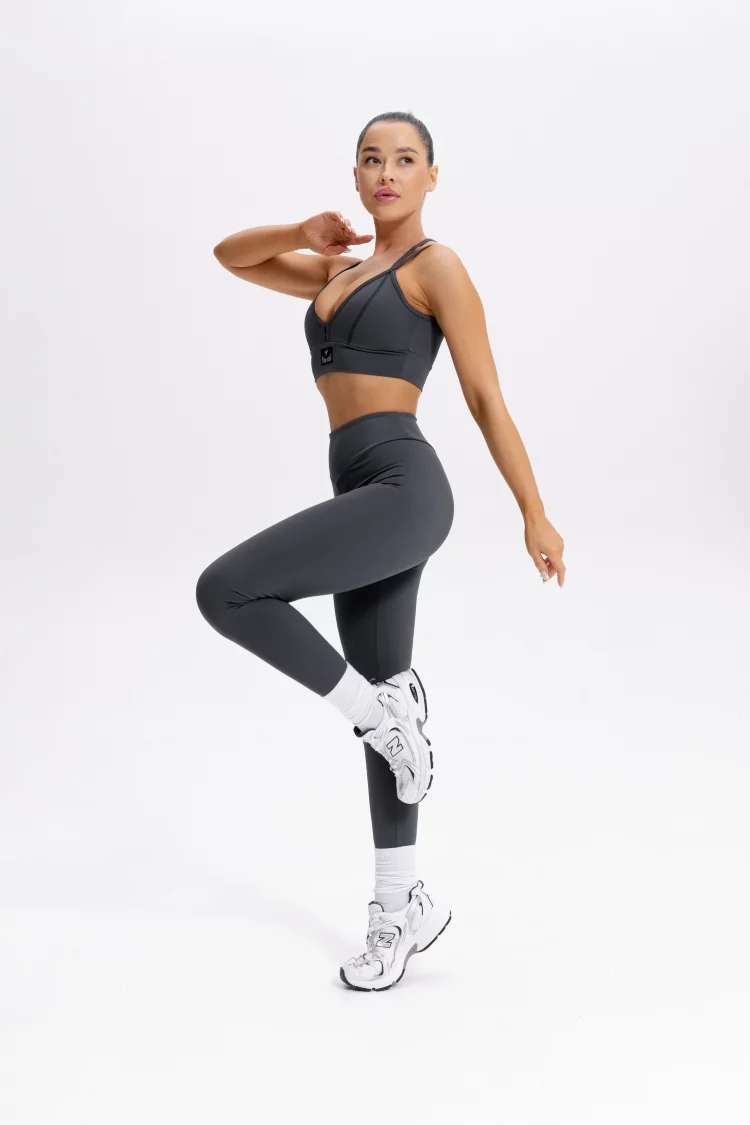 ForStrong Лосины Blaze Basic, темно-серый