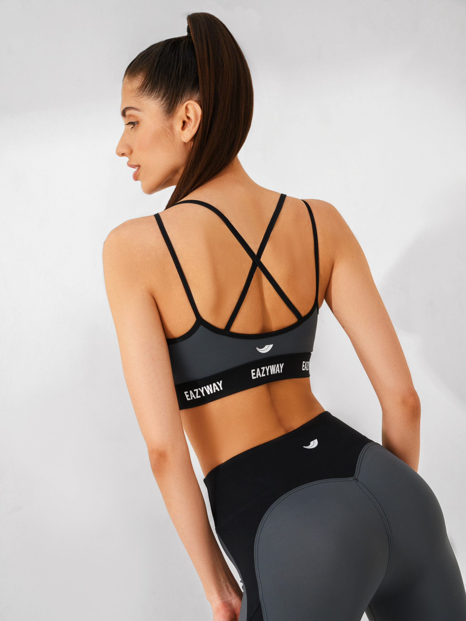 Eazyway Спортивное бра 08.632, серый