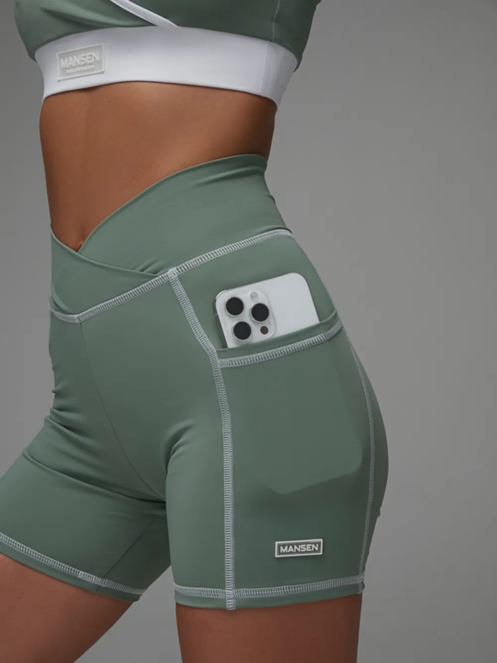 Mansen Велосипедки Ease, оливковый