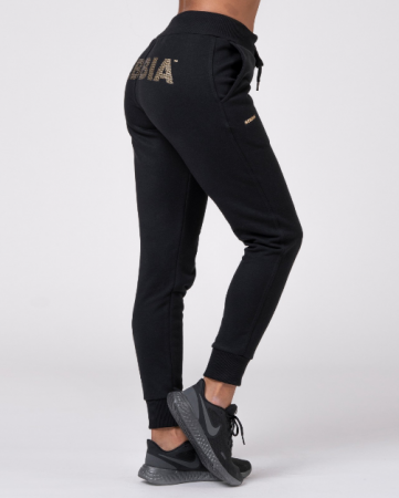 Nebbia Брюки 826 Sweatpants Gold Classic, черный