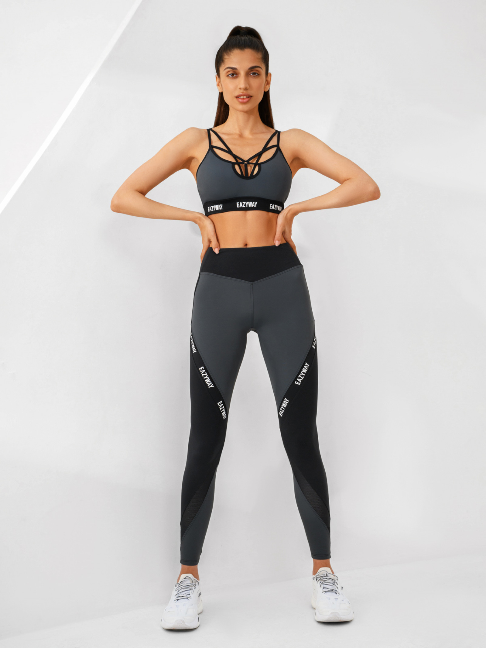 Eazyway Спортивное бра 08.632, серый