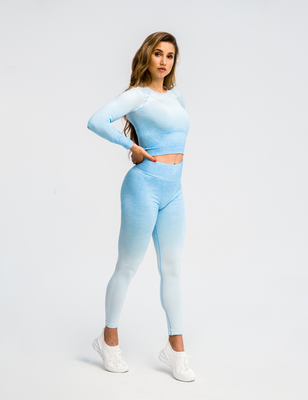 Gym Hero Лосины Seamless Blended, морской