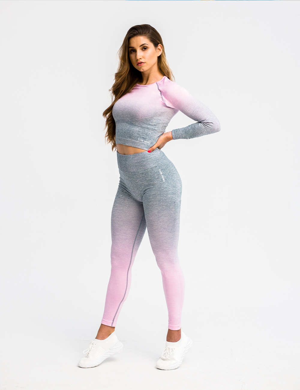 Gym Hero Лосины Seamless Blended, молочной коктейль