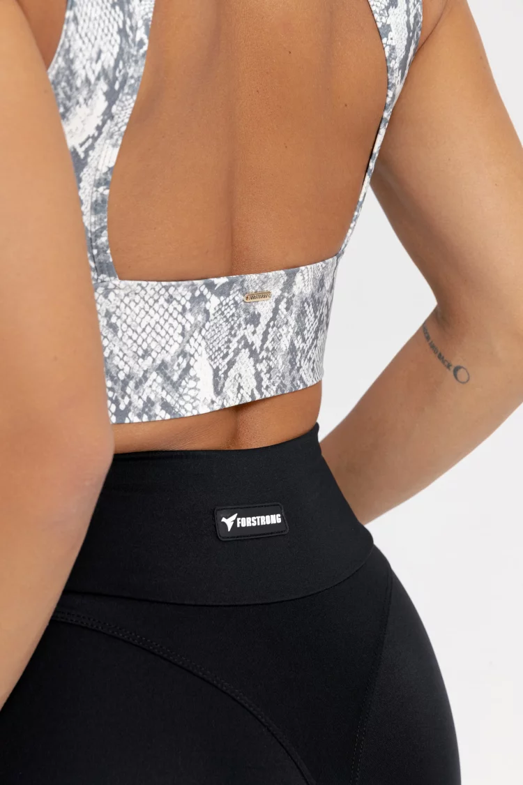 ForStrong Топ Pulse, серый питон