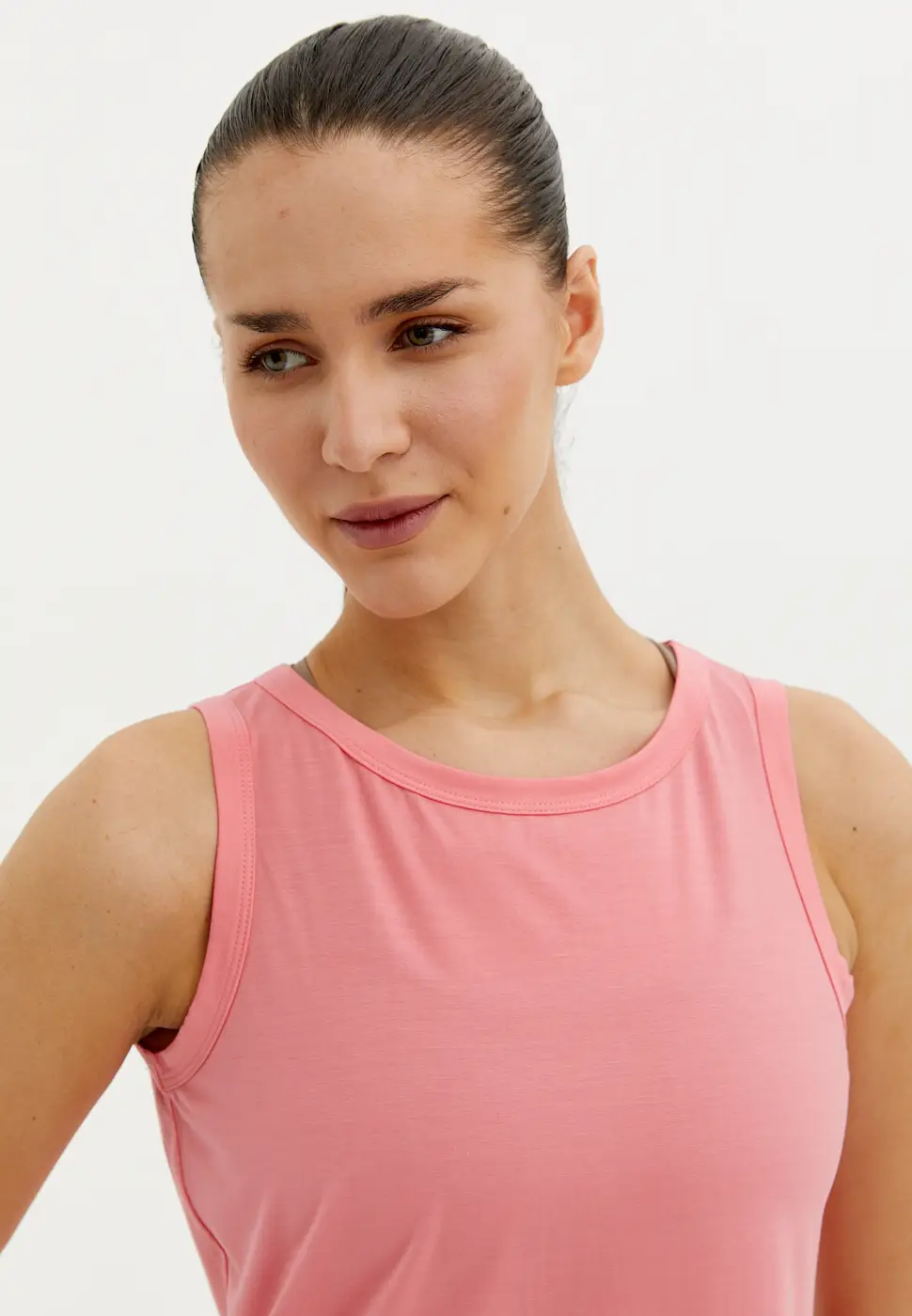 BeSelf Майка Modal, коралловая