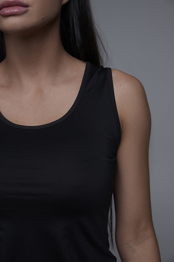 Mansen Майка Soft, черный