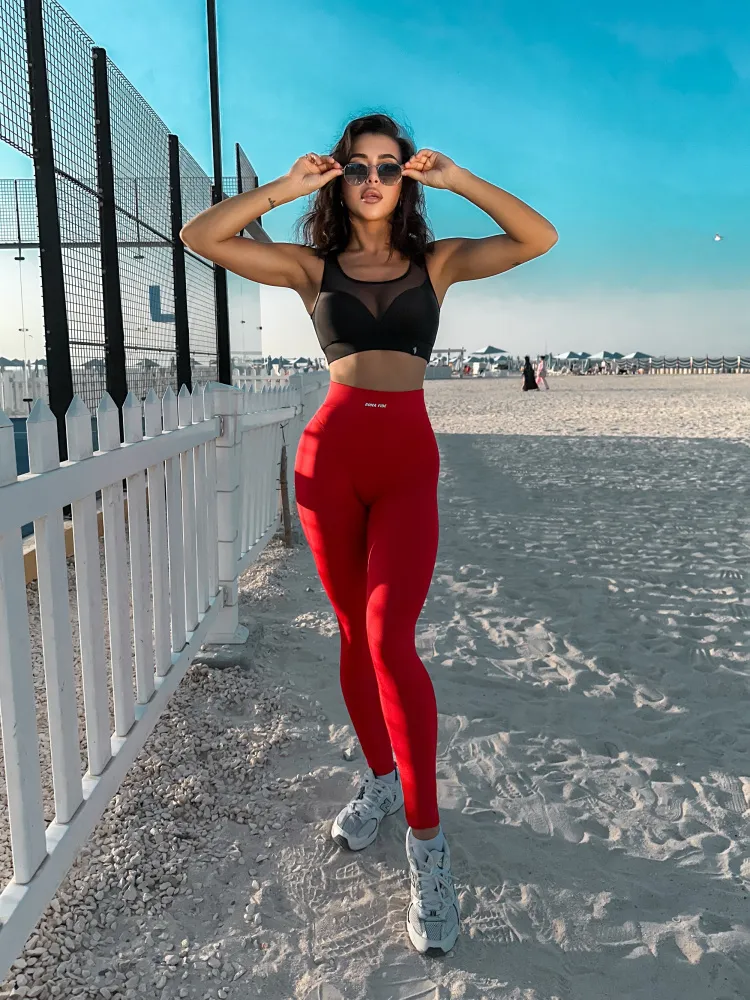 Bona Fide Лосины Magnetic, красный