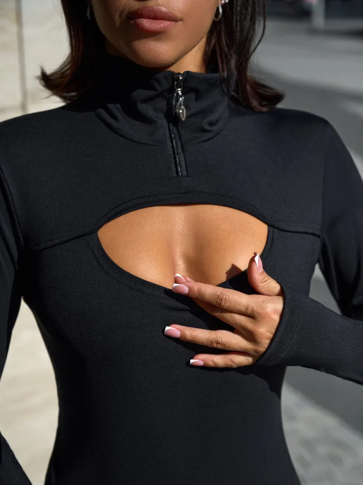 Bona Fide Рашгард Girlish Rash, черный