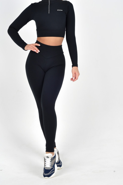 ForStrong Лосины Blaze, черный