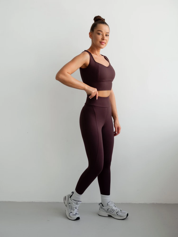 ForStrong Лосины Balance Soft, коричневый