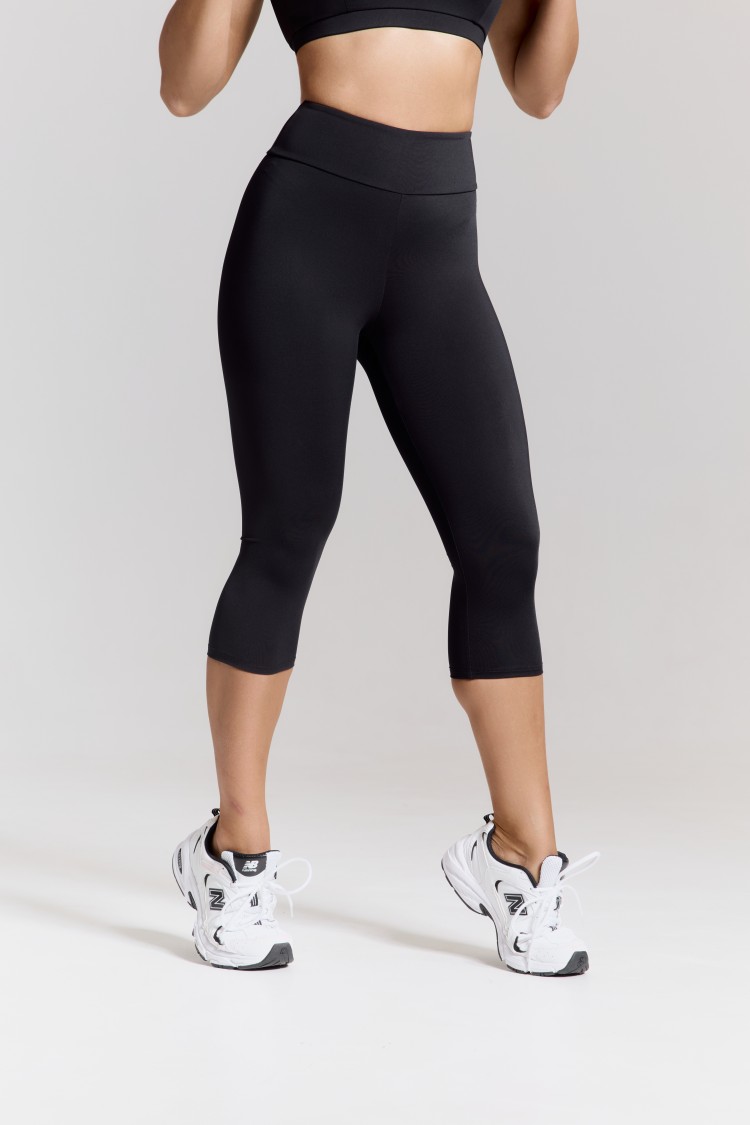 ForStrong Лосины Capri, черный