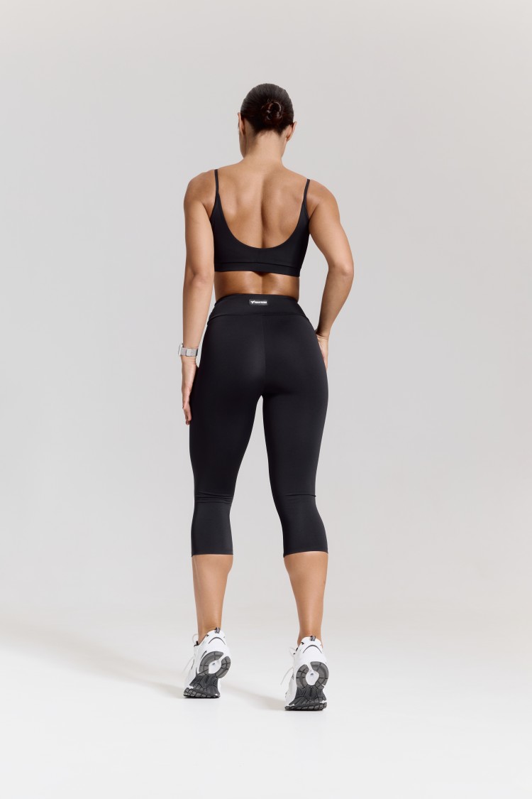 ForStrong Лосины Capri, черный