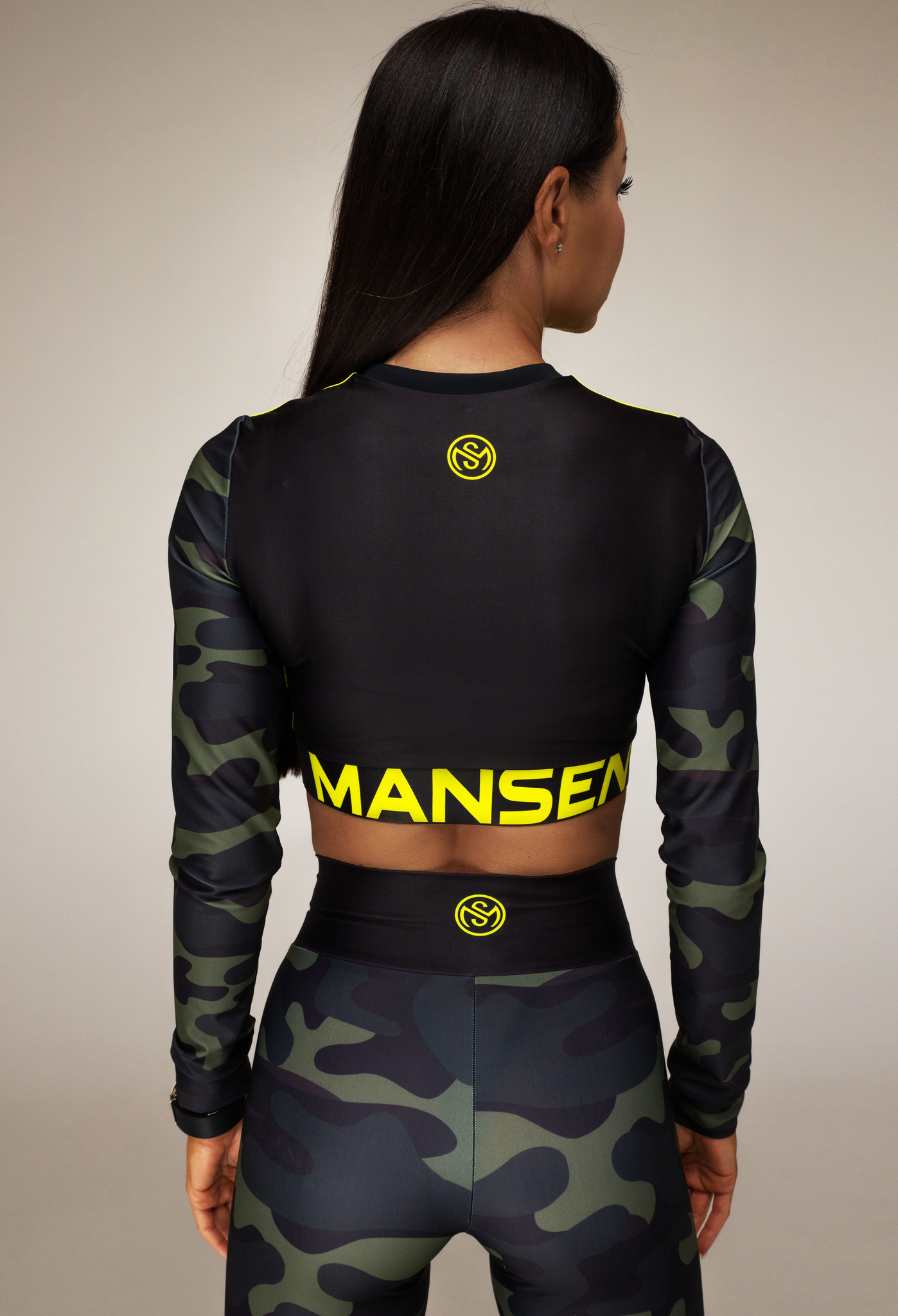 Mansen Рашгард Crossfit Military, желтый