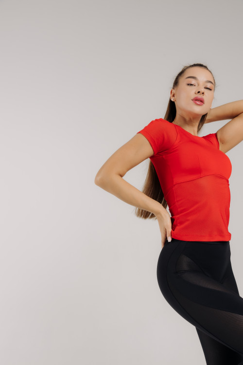 ForStrong Топ Charisma Crystal, красный