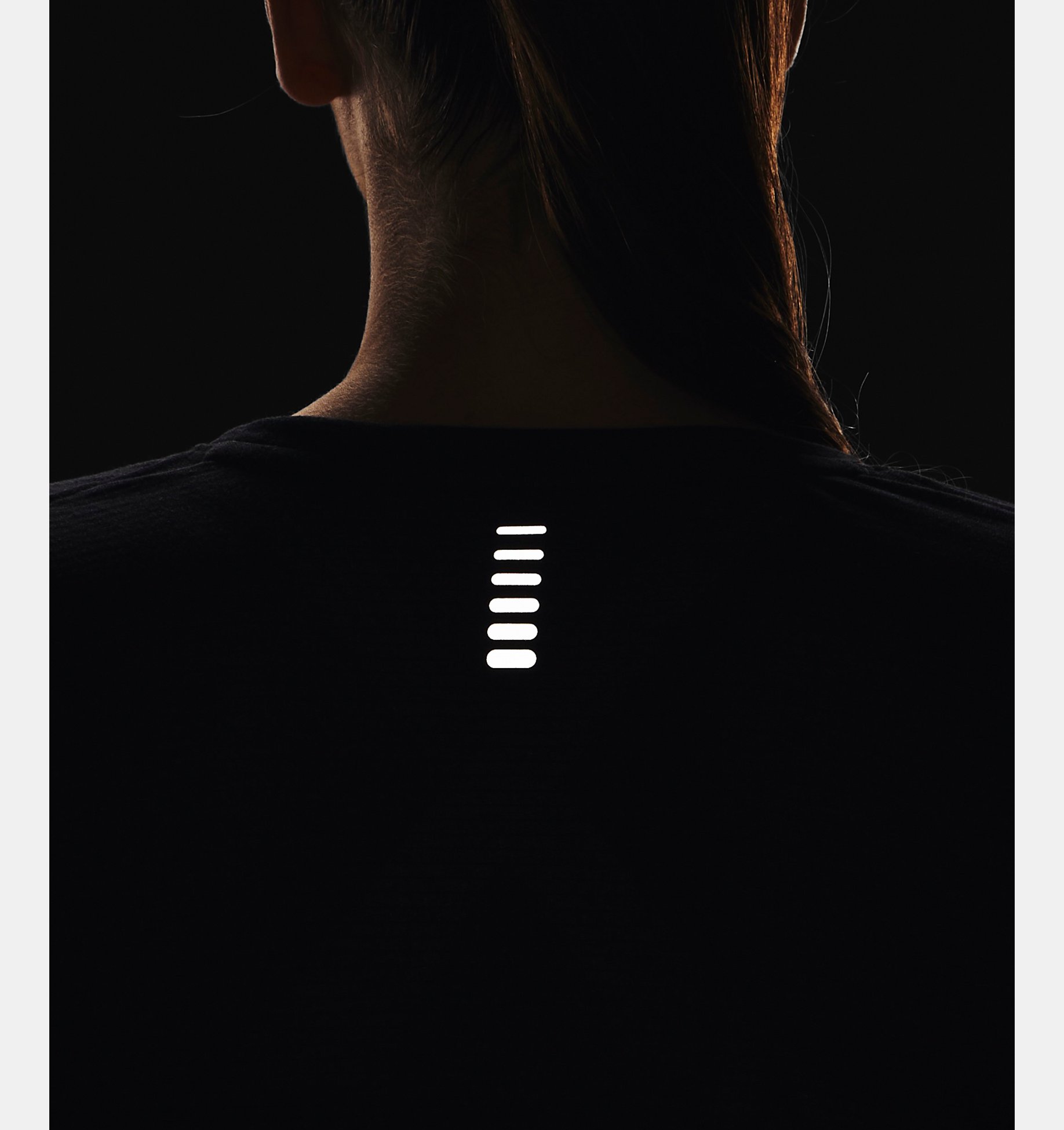 Under Armour Лонгслив Streaker, черный