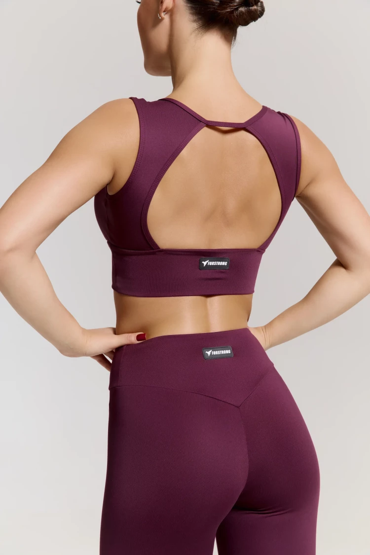 ForStrong Топ Beat Mono, сливово-винный