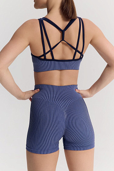 ForStrong Топ Ripple, темно-синий