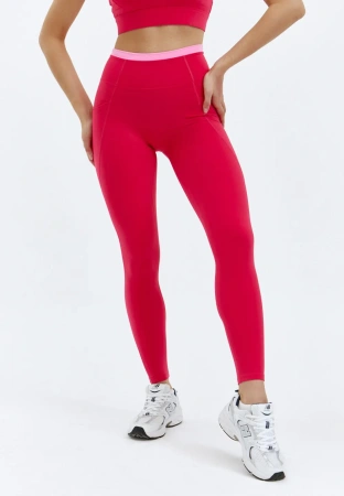 BeSelf Лосины Accent, ярко-розовый