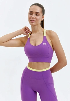 BeSelf Топ-бра Accent, фиолетовый